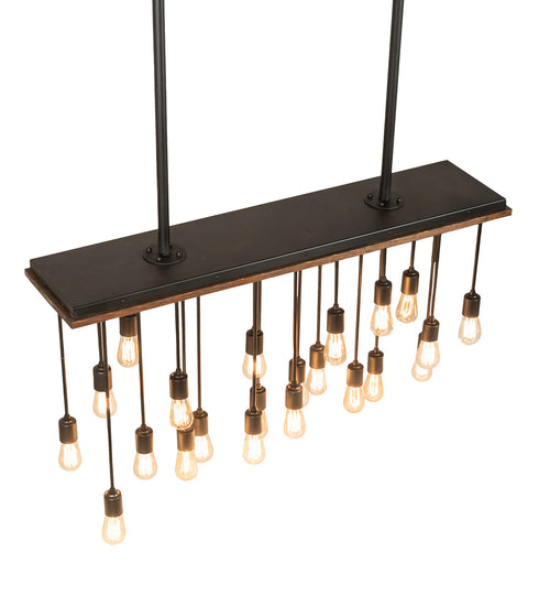 Meyda Tiffany - 217430 - 22 Light Pendant - Alva - Oxidized Steel