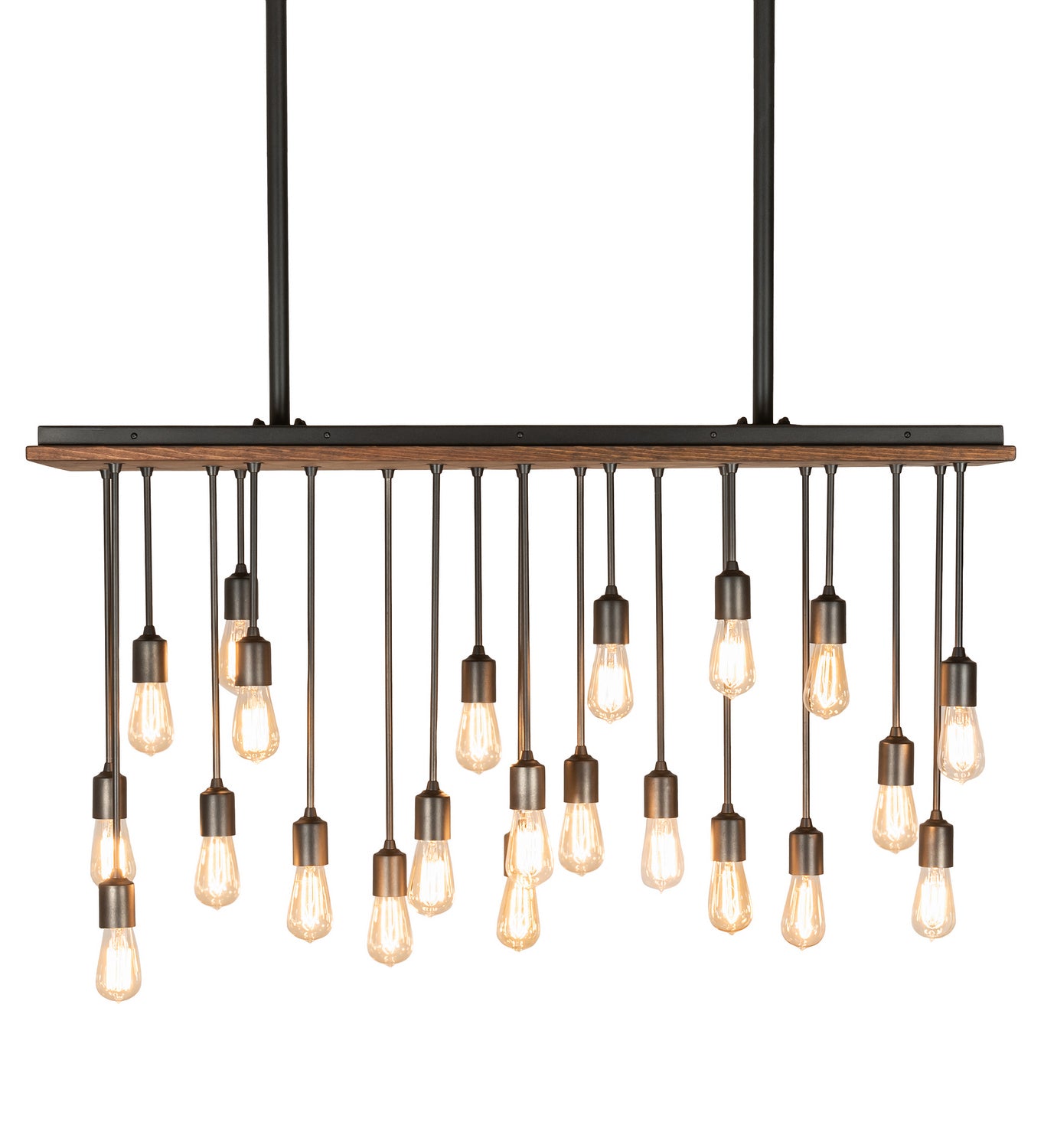 Meyda Tiffany - 217430 - 22 Light Pendant - Alva - Oxidized Steel