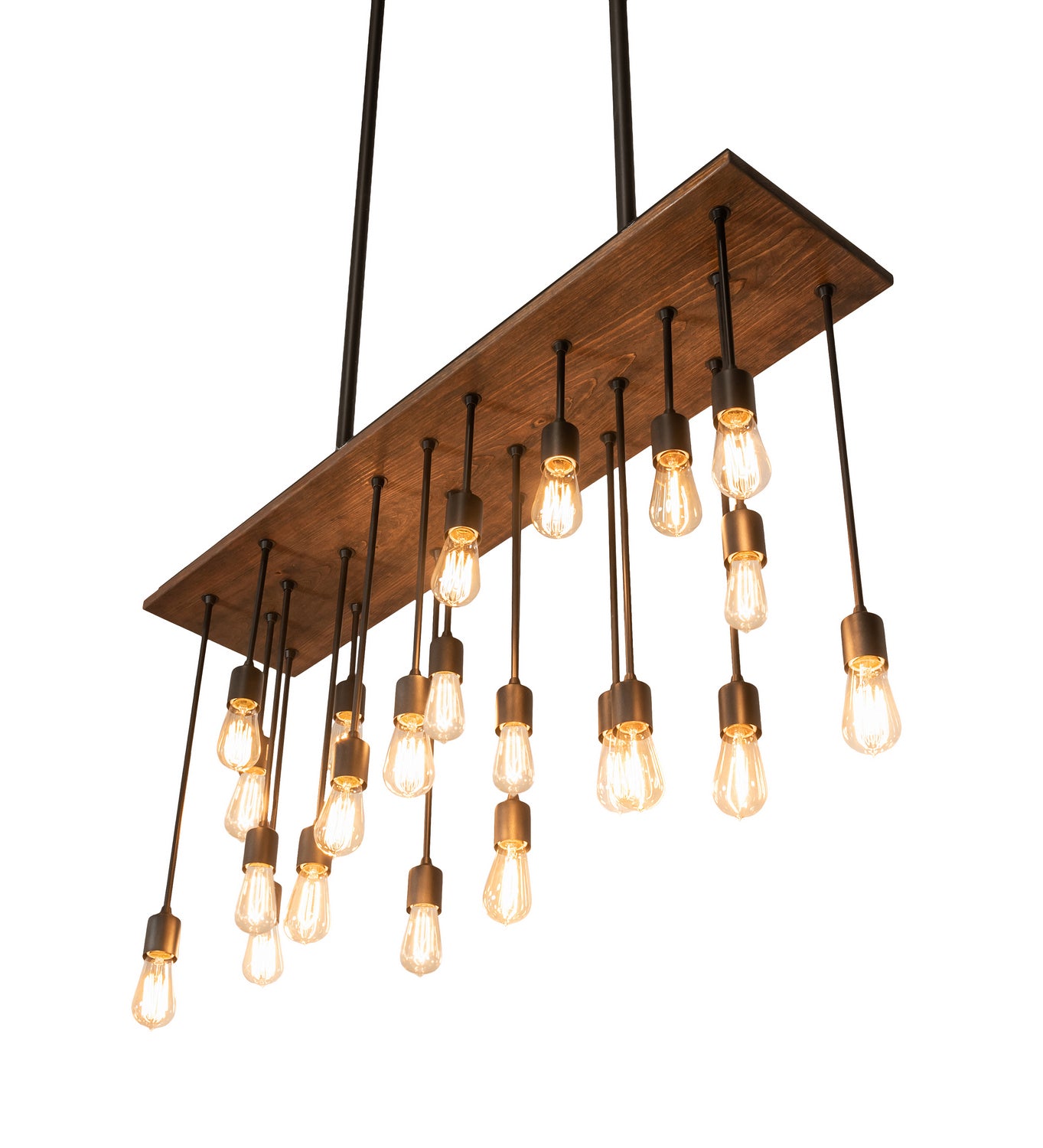 Meyda Tiffany - 217430 - 22 Light Pendant - Alva - Oxidized Steel