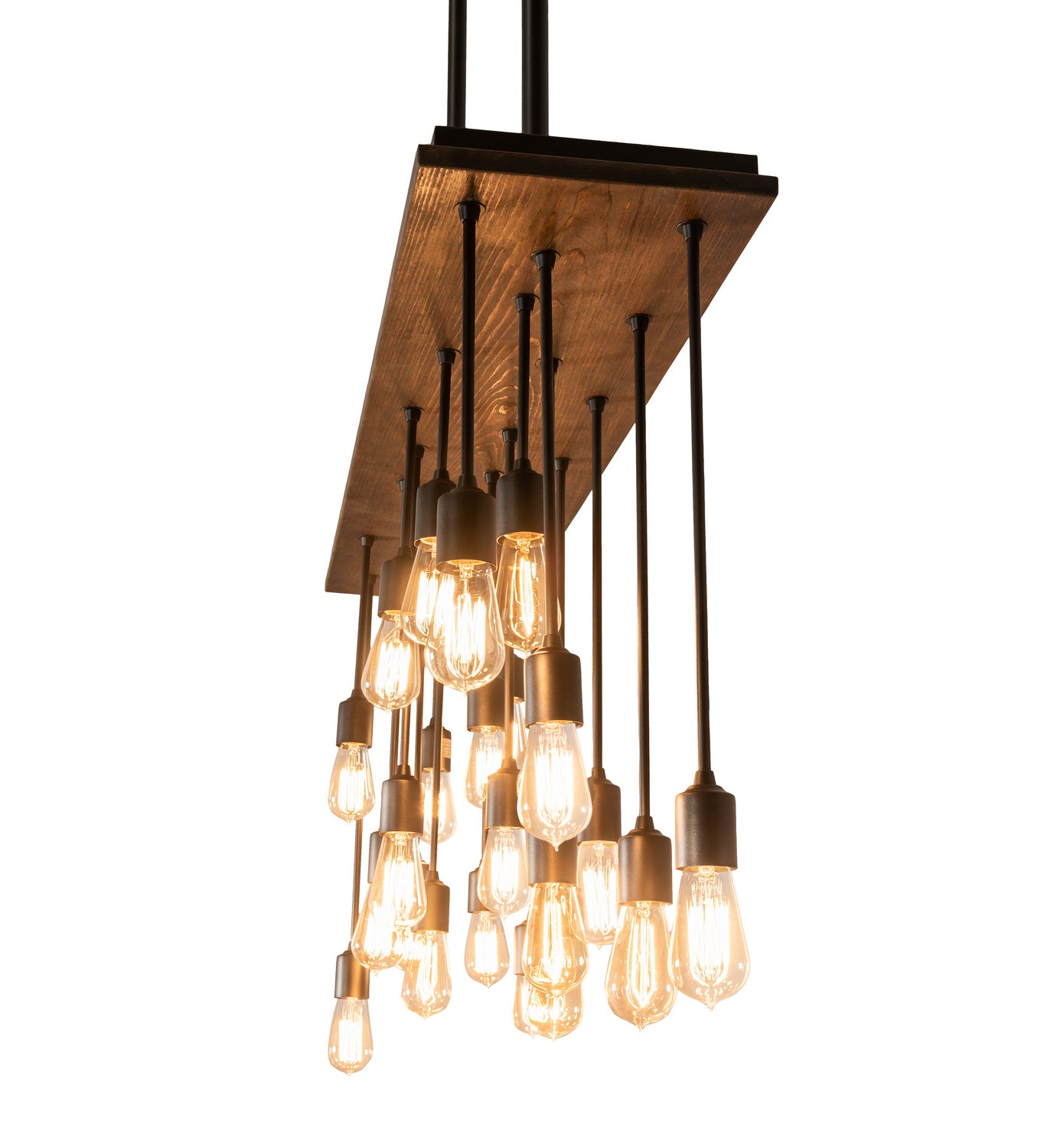 Meyda Tiffany - 217430 - 22 Light Pendant - Alva - Oxidized Steel