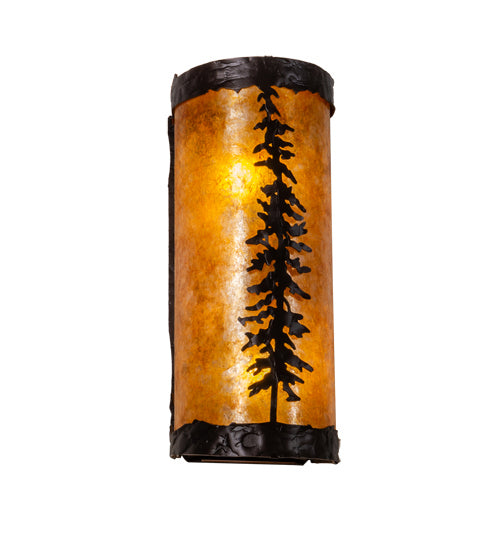 Meyda Tiffany - 217915 - Two Light Wall Sconce - Tall Pines - Mahogany Bronze