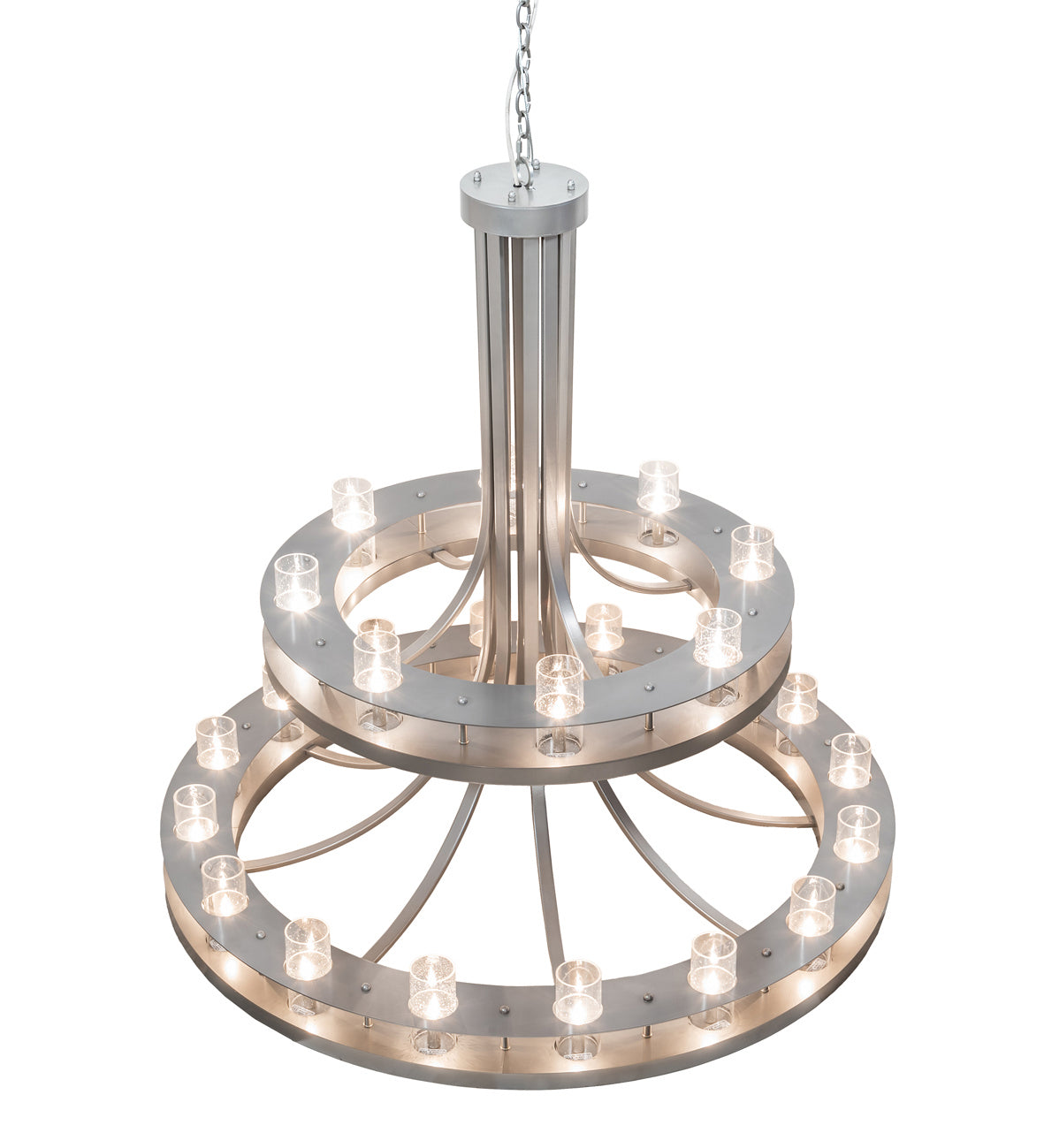 Meyda Tiffany - 218772 - 24 Light Chandelier - Arion - Nickel