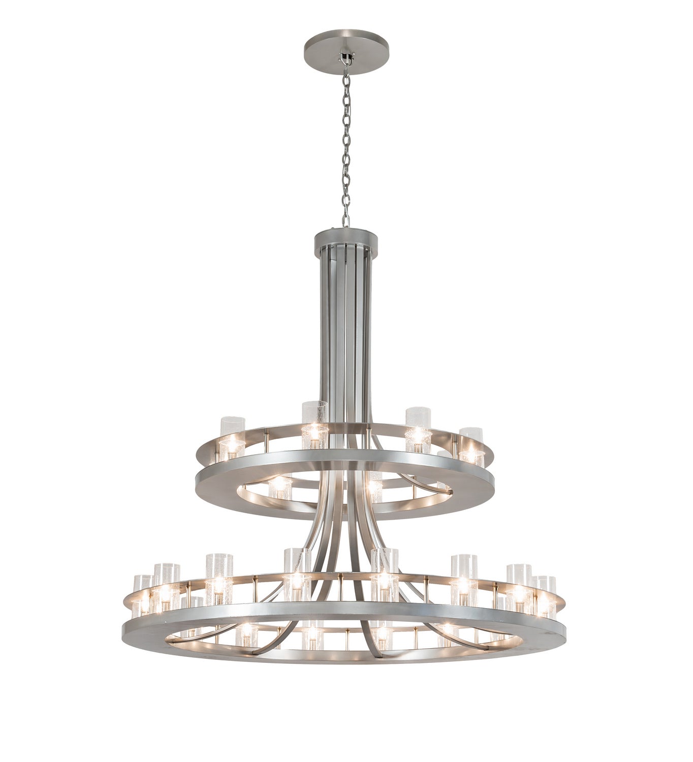 Meyda Tiffany - 218772 - 24 Light Chandelier - Arion - Nickel