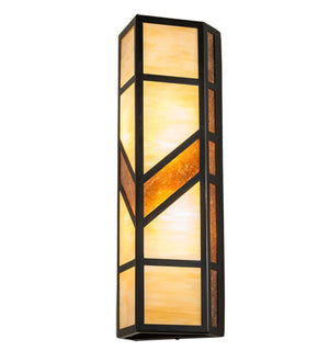 Meyda Tiffany - 218919 - Two Light Wall Sconce - Santa Fe - Flat Black