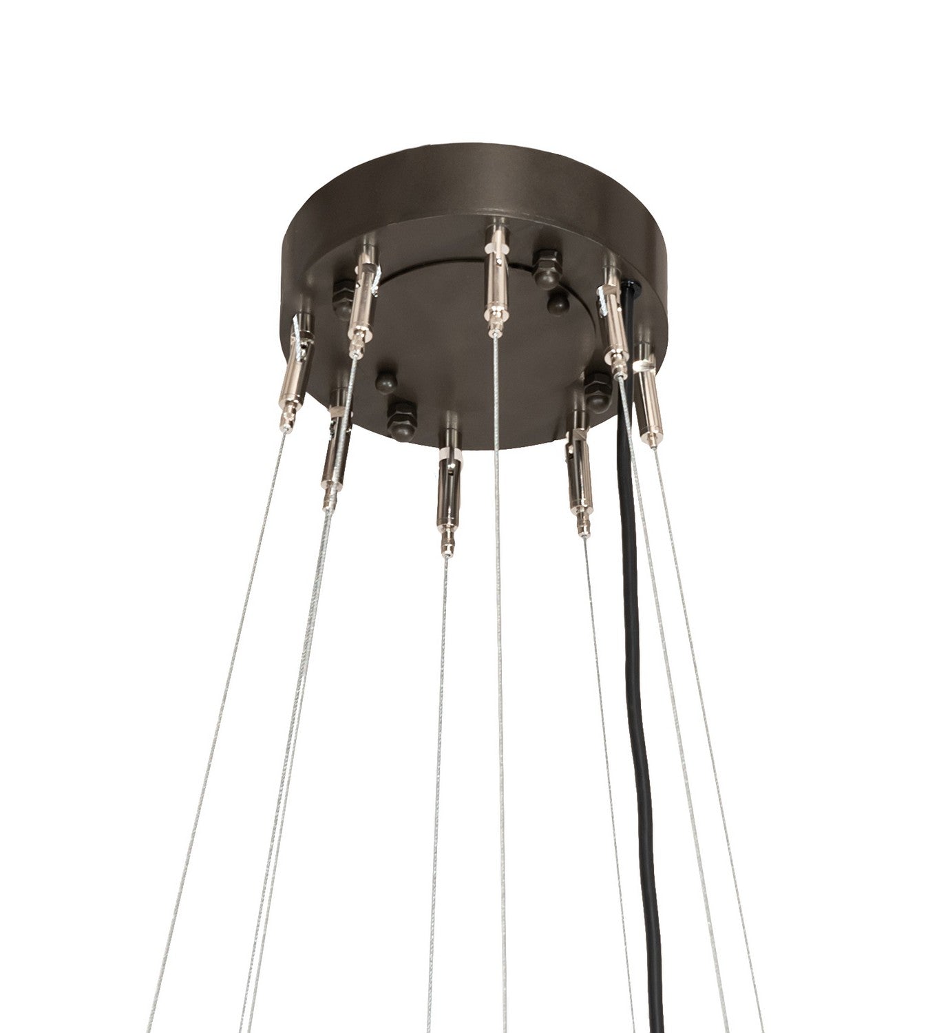 Meyda Tiffany - 219925 - LED Chandelier - Loxley - English Brown