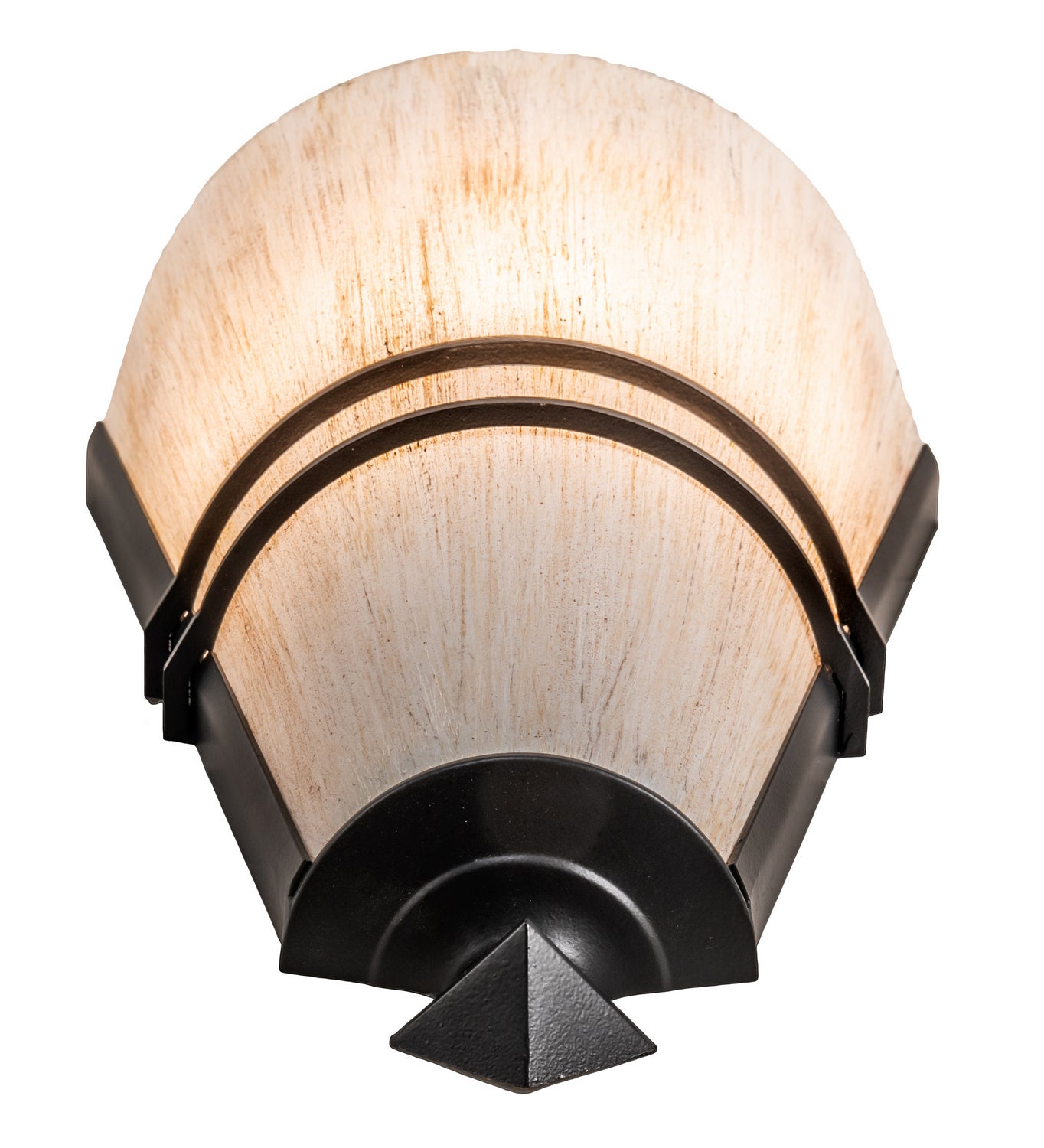 Meyda Tiffany - 220598 - One Light Wall Sconce - St. Lawrence - Blackwash