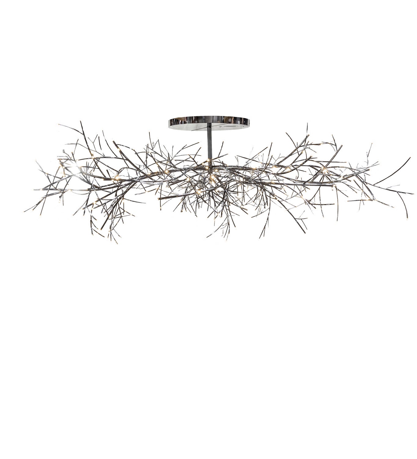 Meyda Tiffany - 221927 - LED Chandelier - Thicket - Polished Stainless Steel