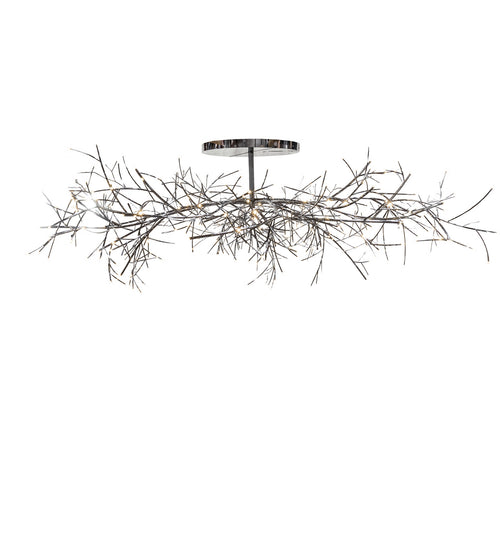 Meyda Tiffany - 221927 - LED Chandelier - Thicket - Polished Stainless Steel