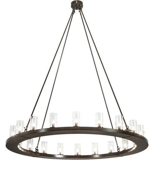 Meyda Tiffany - 222369 - 20 Light Chandelier - Loxley - Timeless Bronze