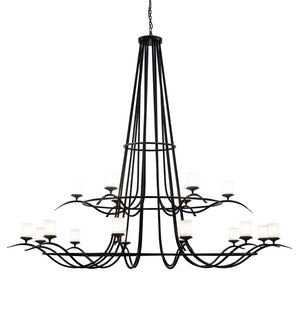 Meyda Tiffany - 222728 - 18 Light Chandelier - Octavia - Solar Black