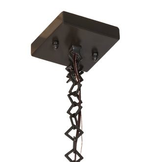 Meyda Tiffany - 223100 - Eight Light Pendant - Hyde Park - Timeless Bronze