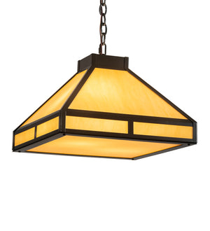 Meyda Tiffany - 223112 - Two Light Pendant - Whitewing - Timeless Bronze