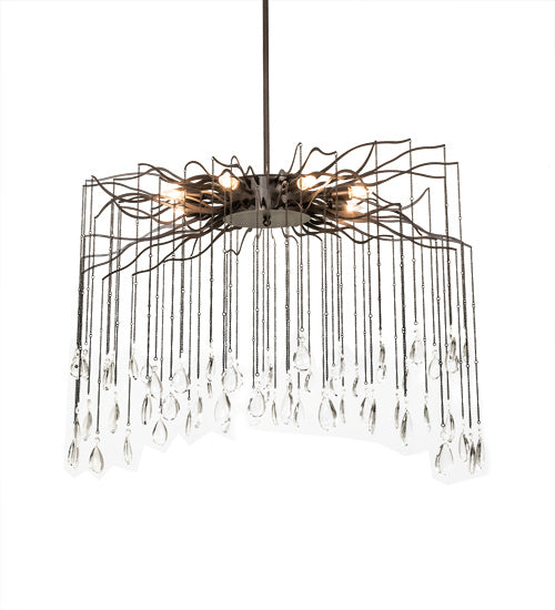 Meyda Tiffany - 224475 - Eight Light Chandelier - Aranha - Dark Bronze