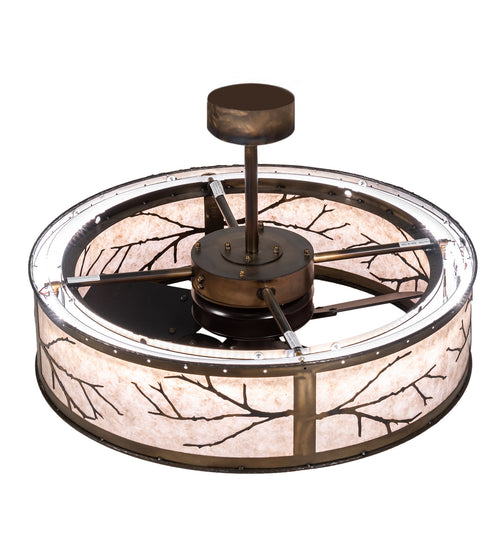 Meyda Tiffany - 224892 - LED Chandel-Air - Branches - Dark Burnished Antique Copper