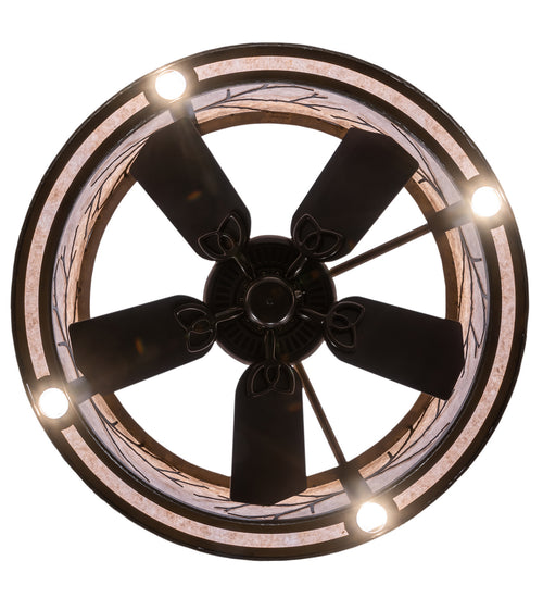 Meyda Tiffany - 224892 - LED Chandel-Air - Branches - Dark Burnished Antique Copper