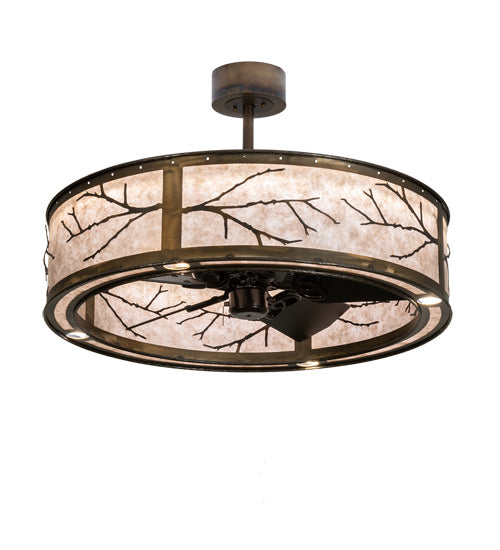 Meyda Tiffany - 224892 - LED Chandel-Air - Branches - Dark Burnished Antique Copper