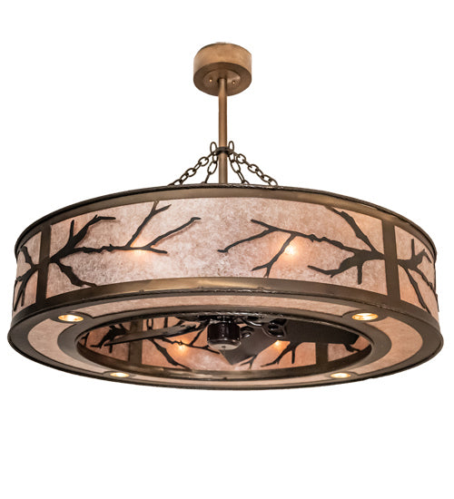 Meyda Tiffany - 224914 - 16 Light Chandel-Air - Branches - Dark Burnished Antique Copper