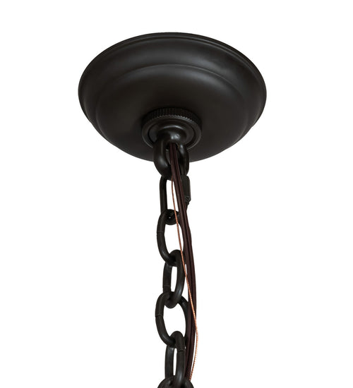 Meyda Tiffany - 224987 - Eight Light Chandelier - Barrel Stave - Oil Rubbed Bronze