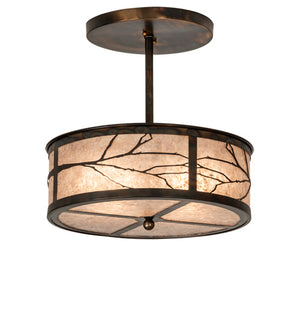 Meyda Tiffany - 225295 - Two Light Pendant - Branches - Dark Burnished Antique Copper