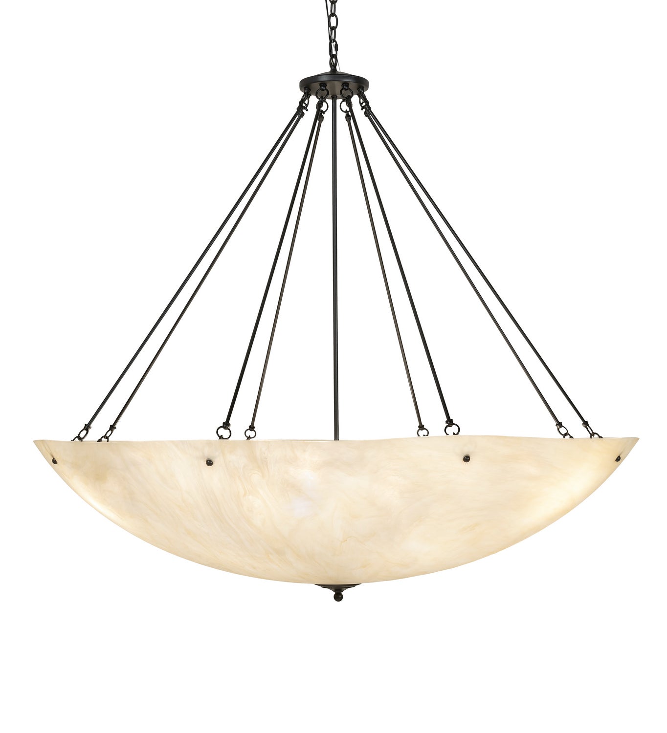 Meyda Tiffany - 225606 - 12 Light Pendant - Madison - Textured Black