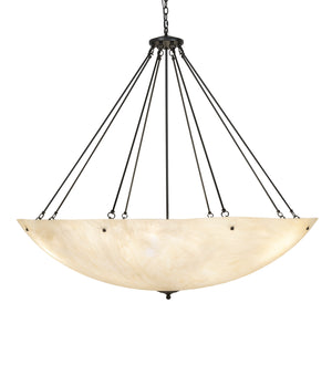 Meyda Tiffany - 225606 - 12 Light Pendant - Madison - Textured Black