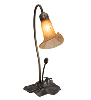 Meyda Tiffany - 226297 - One Light Accent Lamp - Amber - Mahogany Bronze