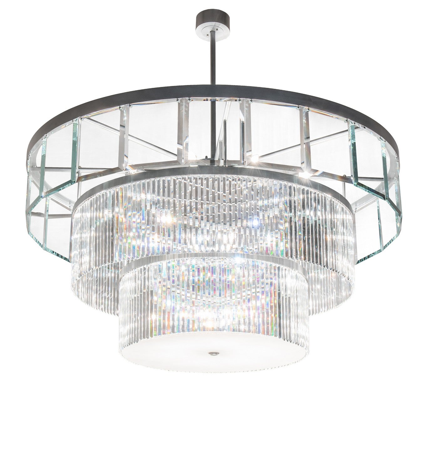 Meyda Tiffany - 226528 - 27 Light Chandelier - Beckam - Sparkle Silver