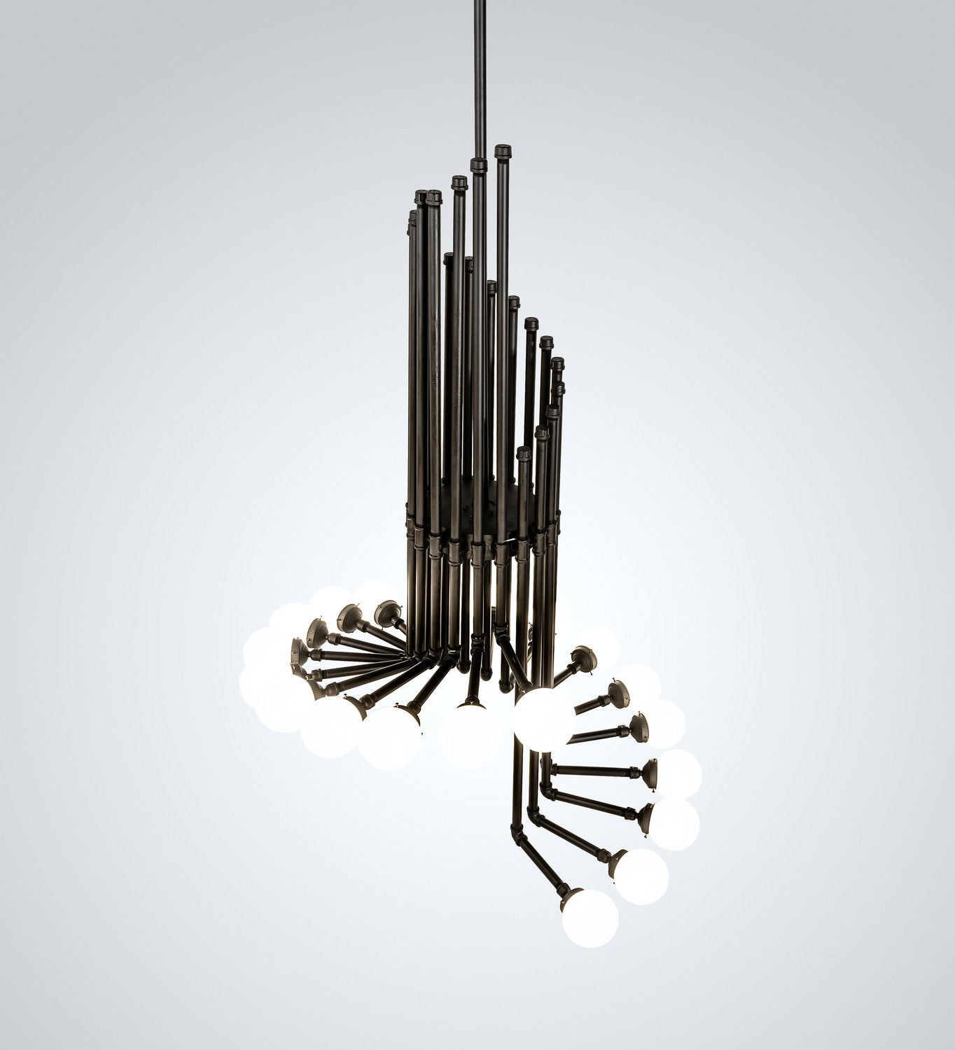 Meyda Tiffany - 227020 - 20 Light Chandelier - Pipedream - Oil Rubbed Bronze