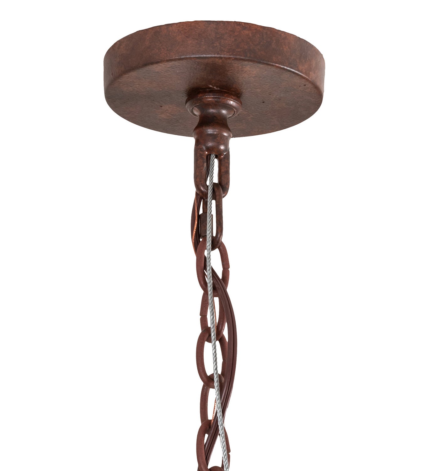 Meyda Tiffany - 227873 - 12 Light Pendant - Citadel - Rusty Nail Textured