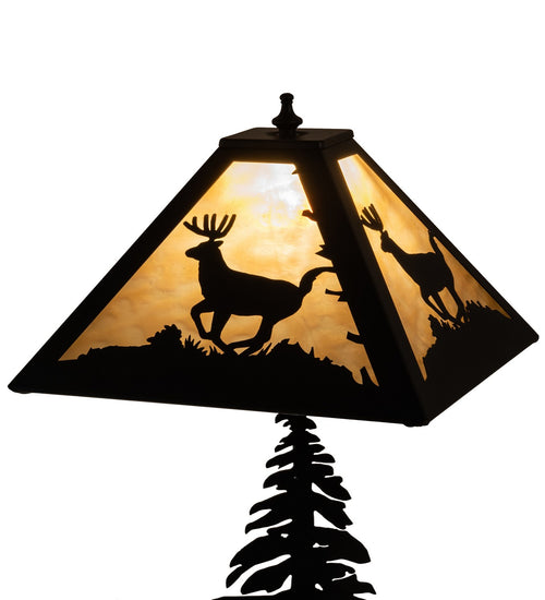 Meyda Tiffany - 228149 - Two Light Table Lamp - Lone Deer