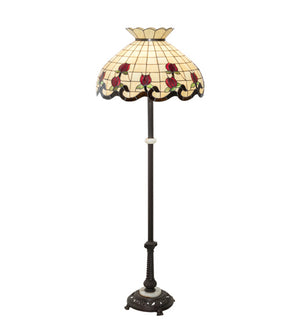 Meyda Tiffany - 228520 - Three Light Floor Lamp - Roseborder