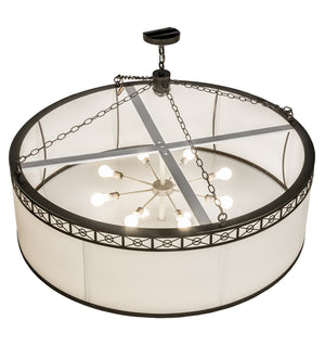 Meyda Tiffany - 228932 - Eight Light Pendant - Cilindro - Timeless Bronze