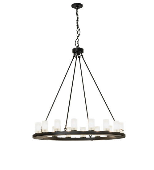 Meyda Tiffany - 230979 - 16 Light Chandelier - Loxley - Blackwash