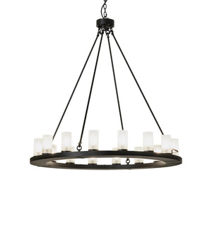 Meyda Tiffany - 230979 - 16 Light Chandelier - Loxley - Blackwash