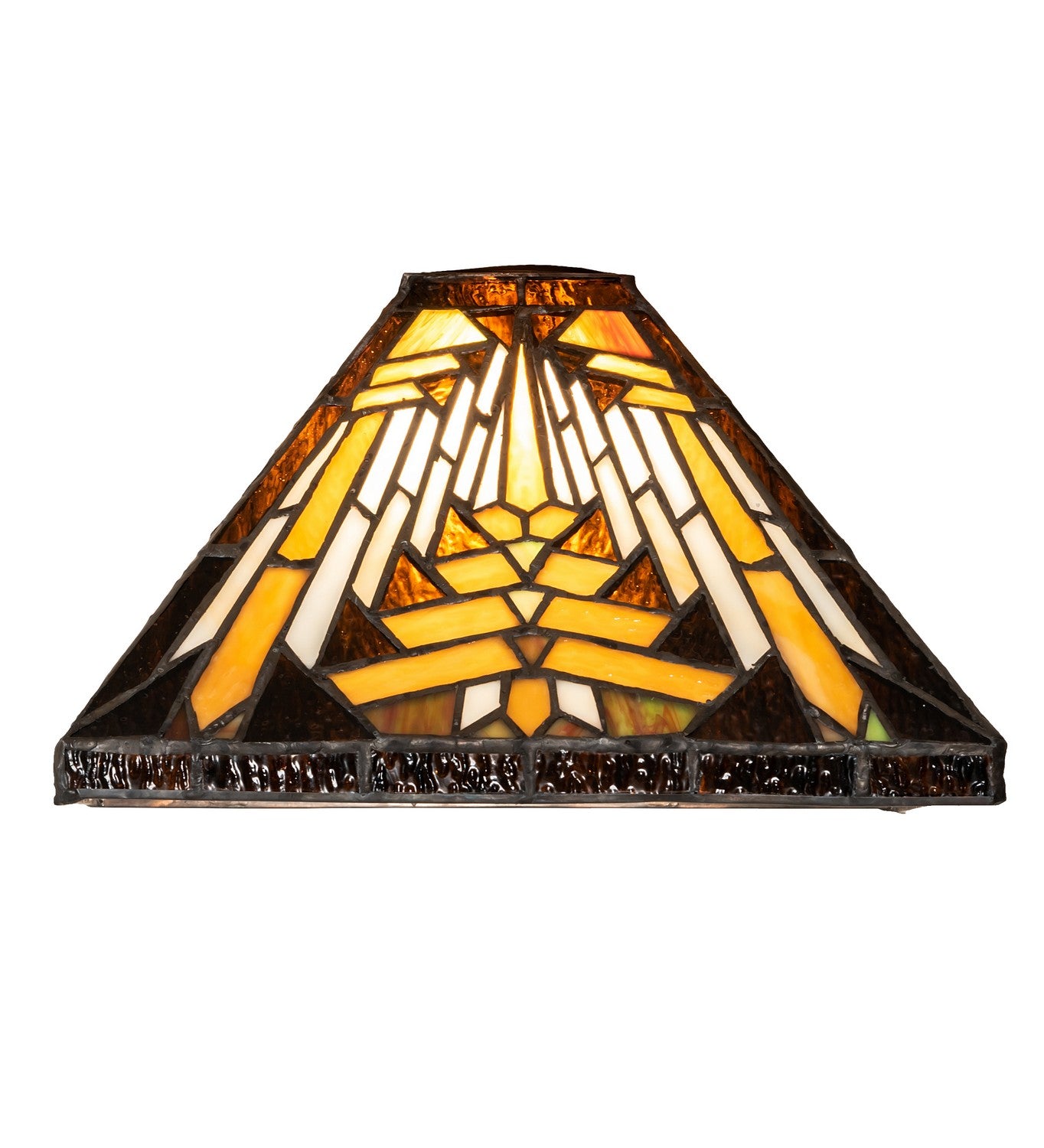 Meyda Tiffany - 231691 - Five Light Chandelier - Nuevo Mission - Craftsman Brown