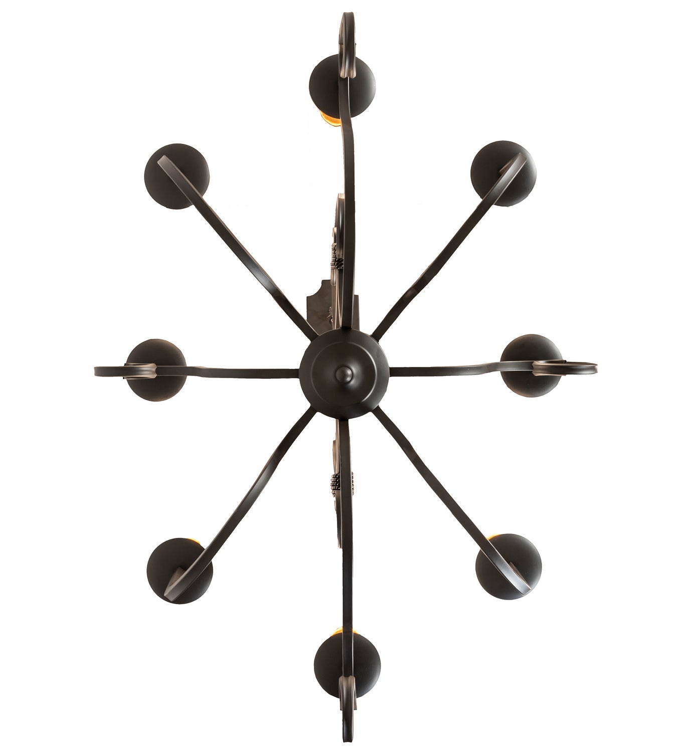 Meyda Tiffany - 231962 - Eight Light Chandelier - Clifton - Oil Rubbed Bronze