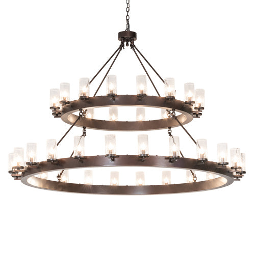 Meyda Tiffany - 232940 - LED Chandelier - Noziroh Ring - Dark Bronze