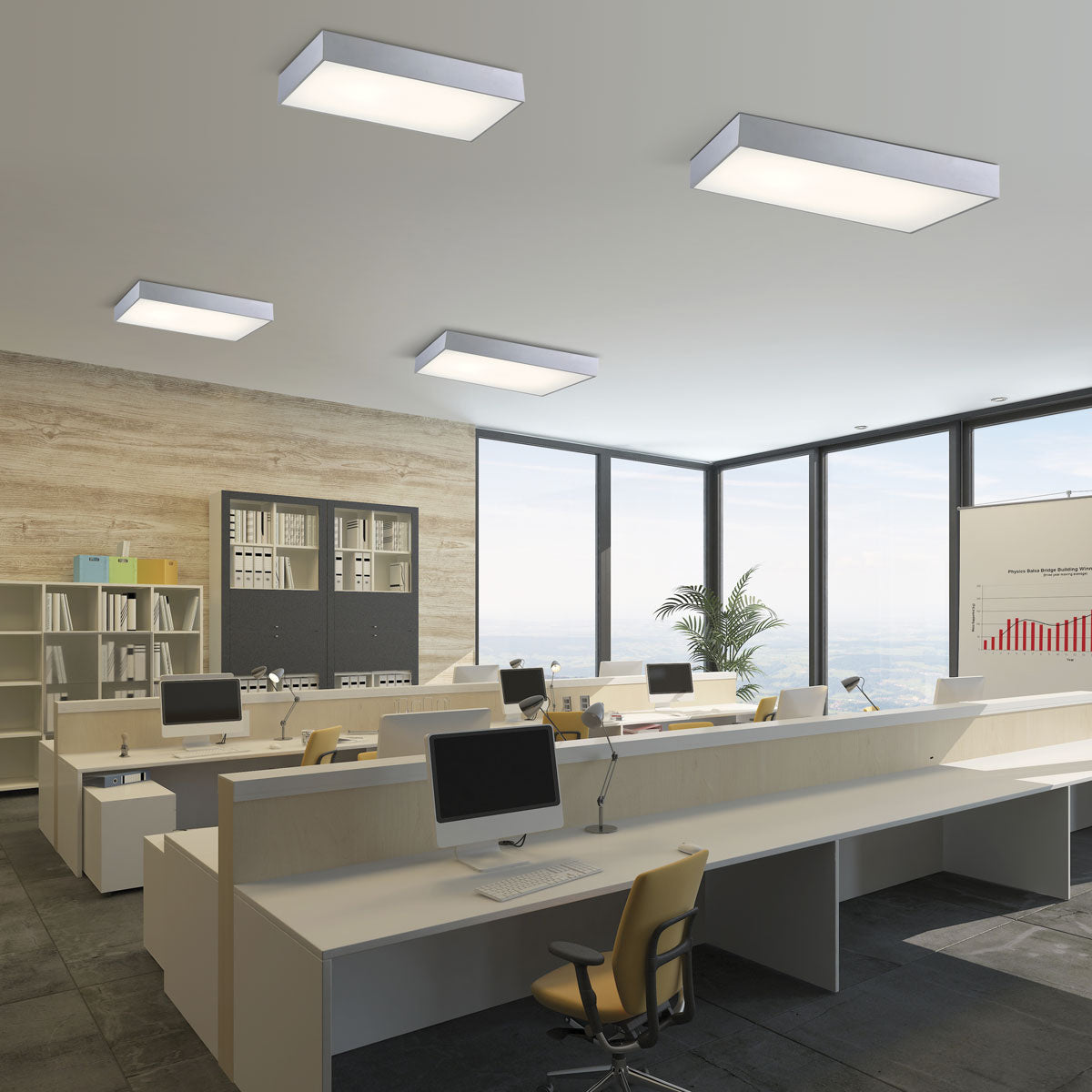 Eurofase - 29003-30-023 - MAC,1LT LED FLUSH,30K,RECT,WHT - MAC - White