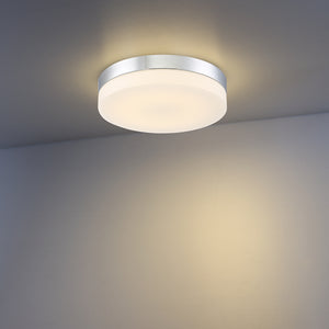Eurofase - 30152-014 - KOSS,1LT LED FLUSHMNT,LRG,CHR - KOSS - Chrome