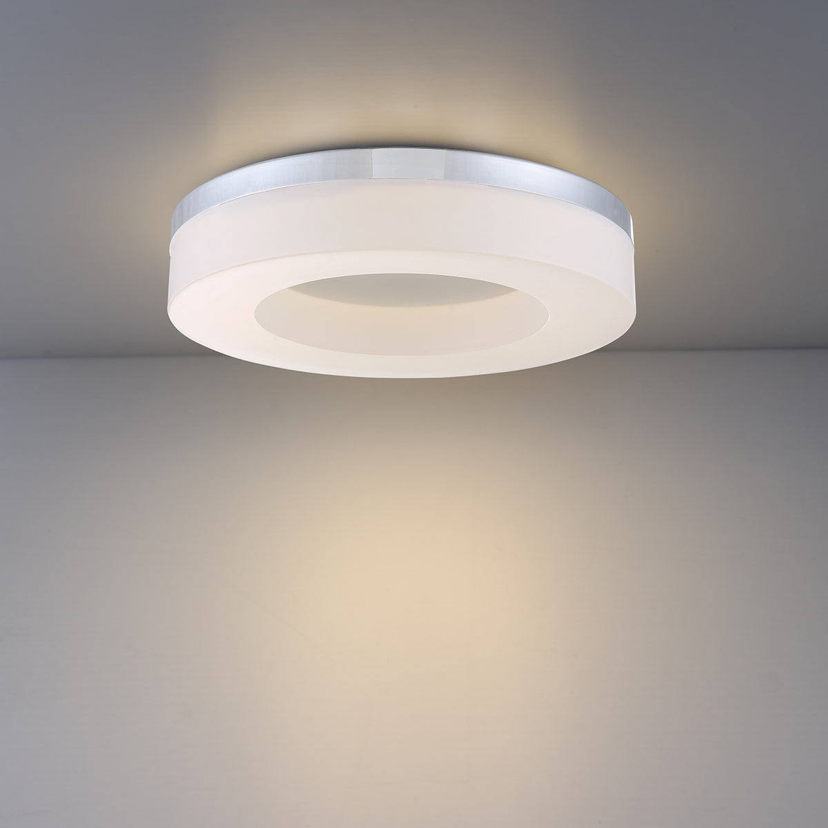 Eurofase - 30156-012 - ABELL,1LT LED FLUSH,LG,25W,CHR - ABELL - Chrome