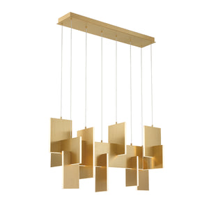 Eurofase - 38044-014 - COBURG-CHD-3LT-42IN-GD - COBURG - Gold