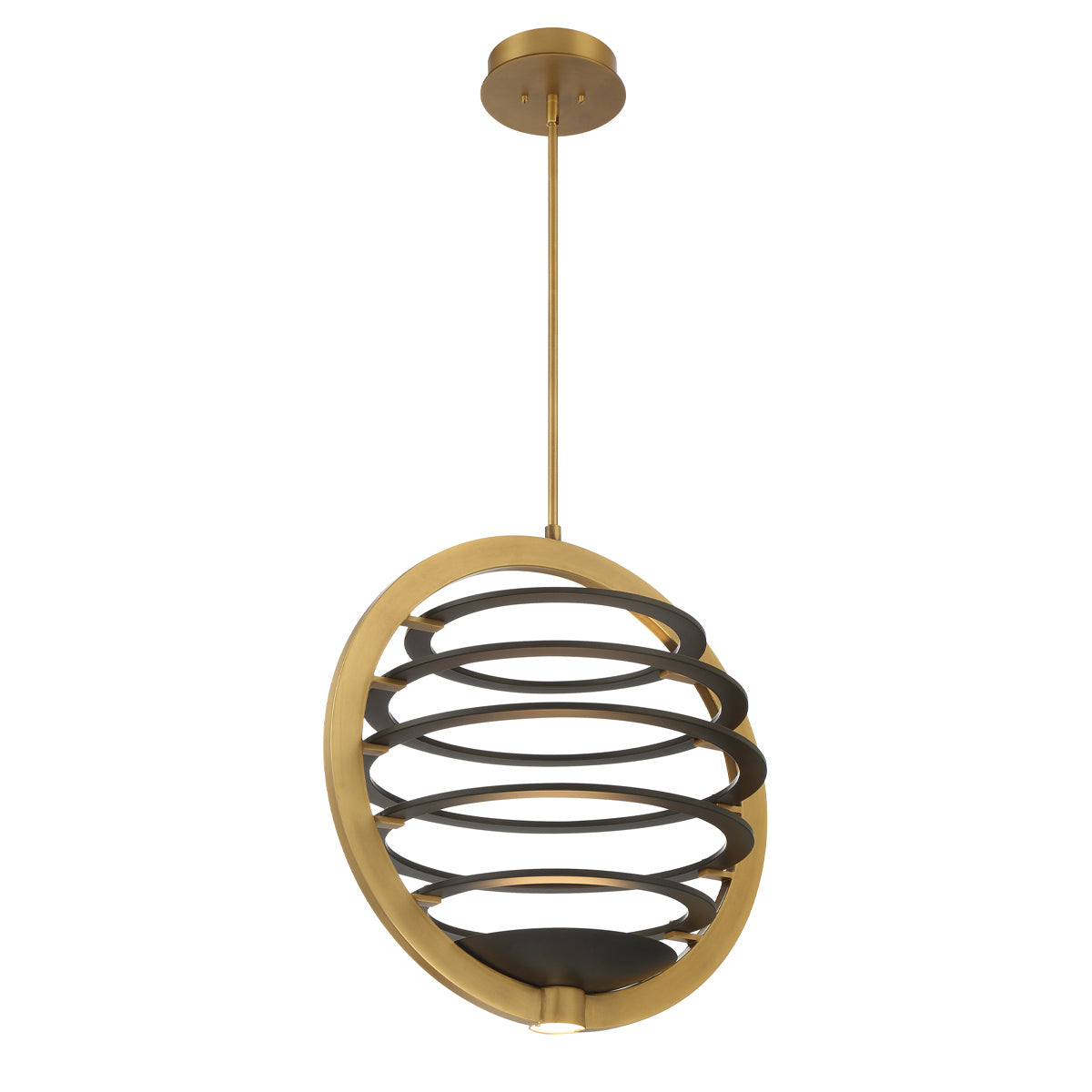 Eurofase - 38150-012 - LED Chandelier - Ombra - Brass/Black