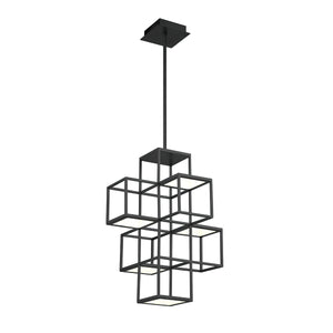 Eurofase - 38260-029 - FERRO-CHD-5LT-21IN-BK - FERRO - Black
