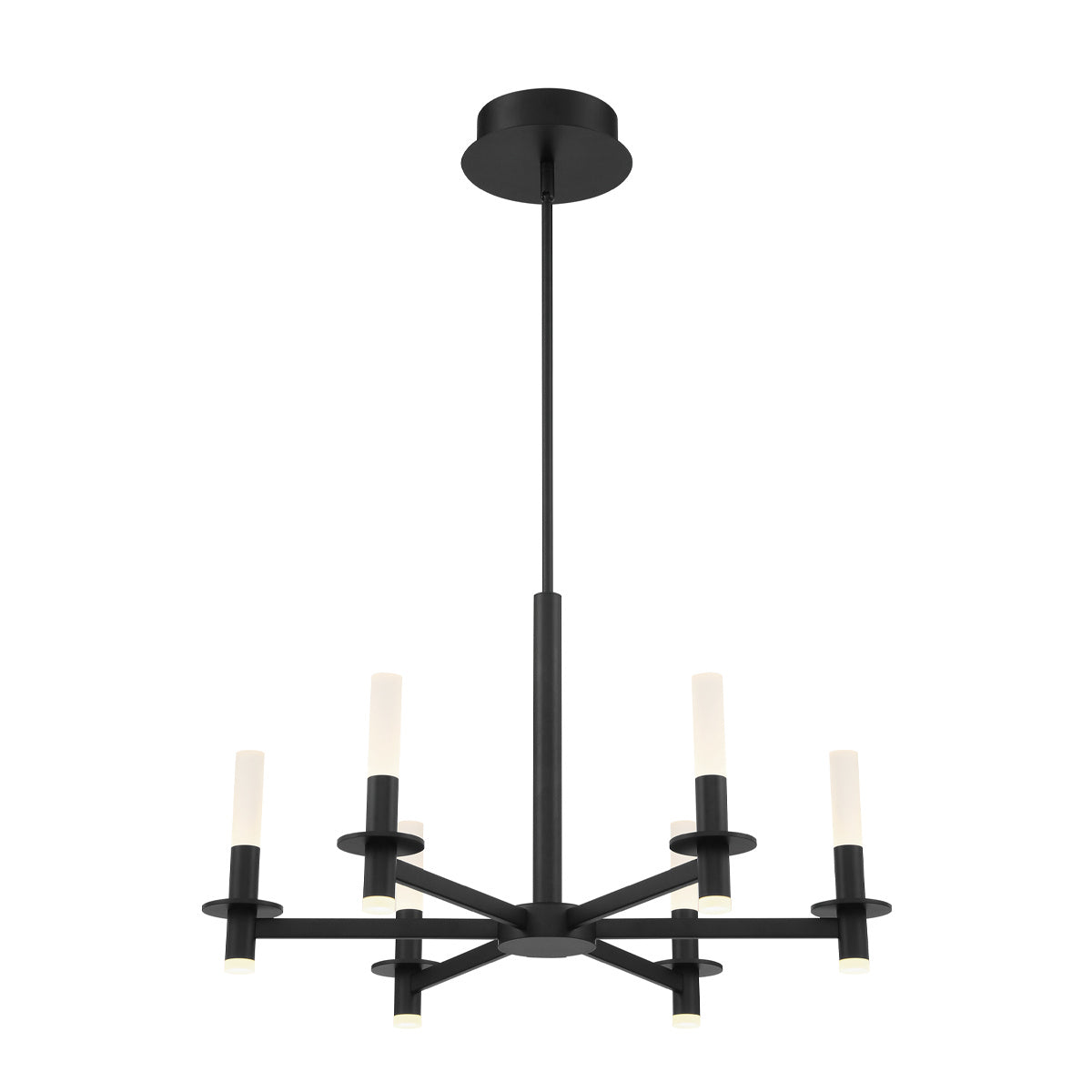 Eurofase - 38440-021 - TORNA-CHD-6LT-28IN-BK-WH - TORNA - Black