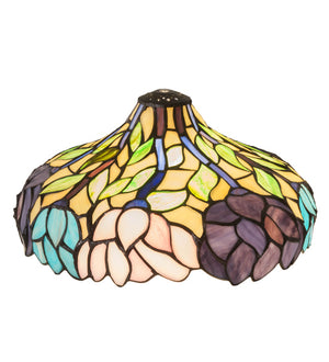 Meyda Tiffany - 48911 - Shade - Wisteria - Antique Copper,Verdigris