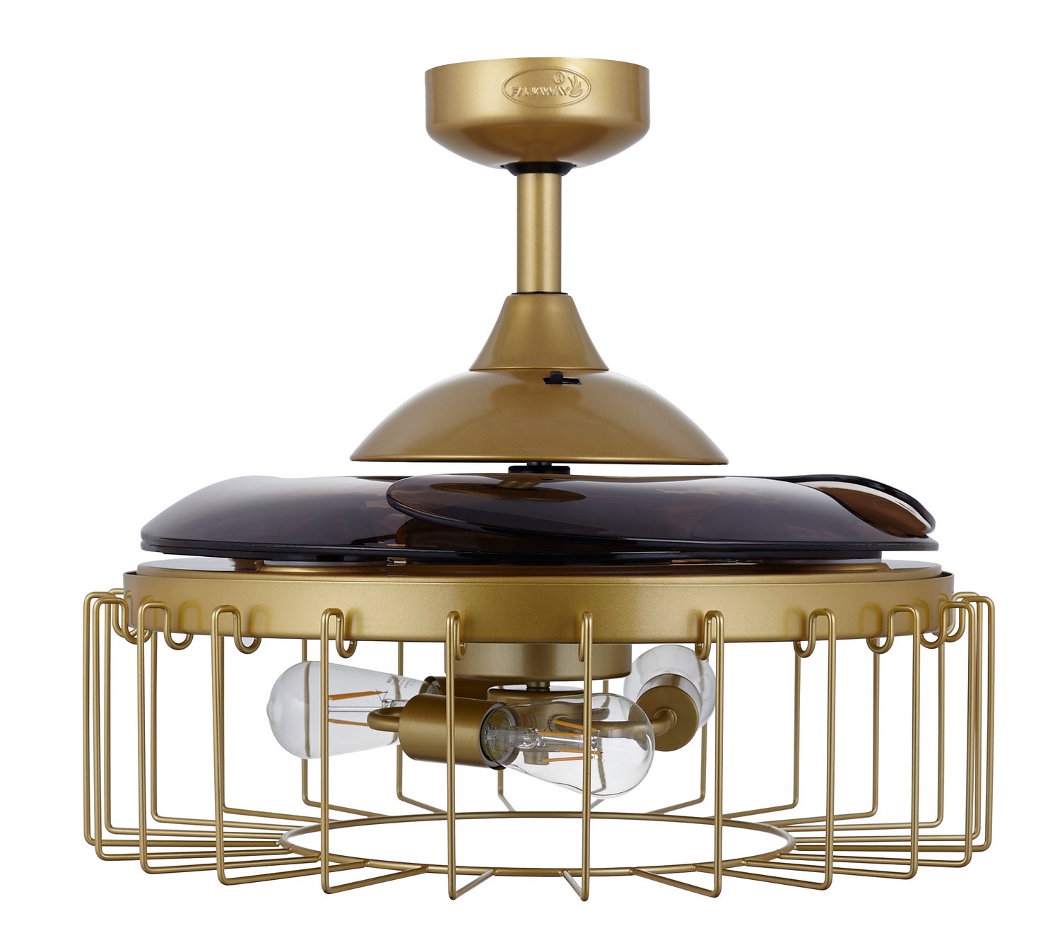 Beacon Lighting - 51104101 - 48``Ceiling Fan - Sheridan - Antique Gold