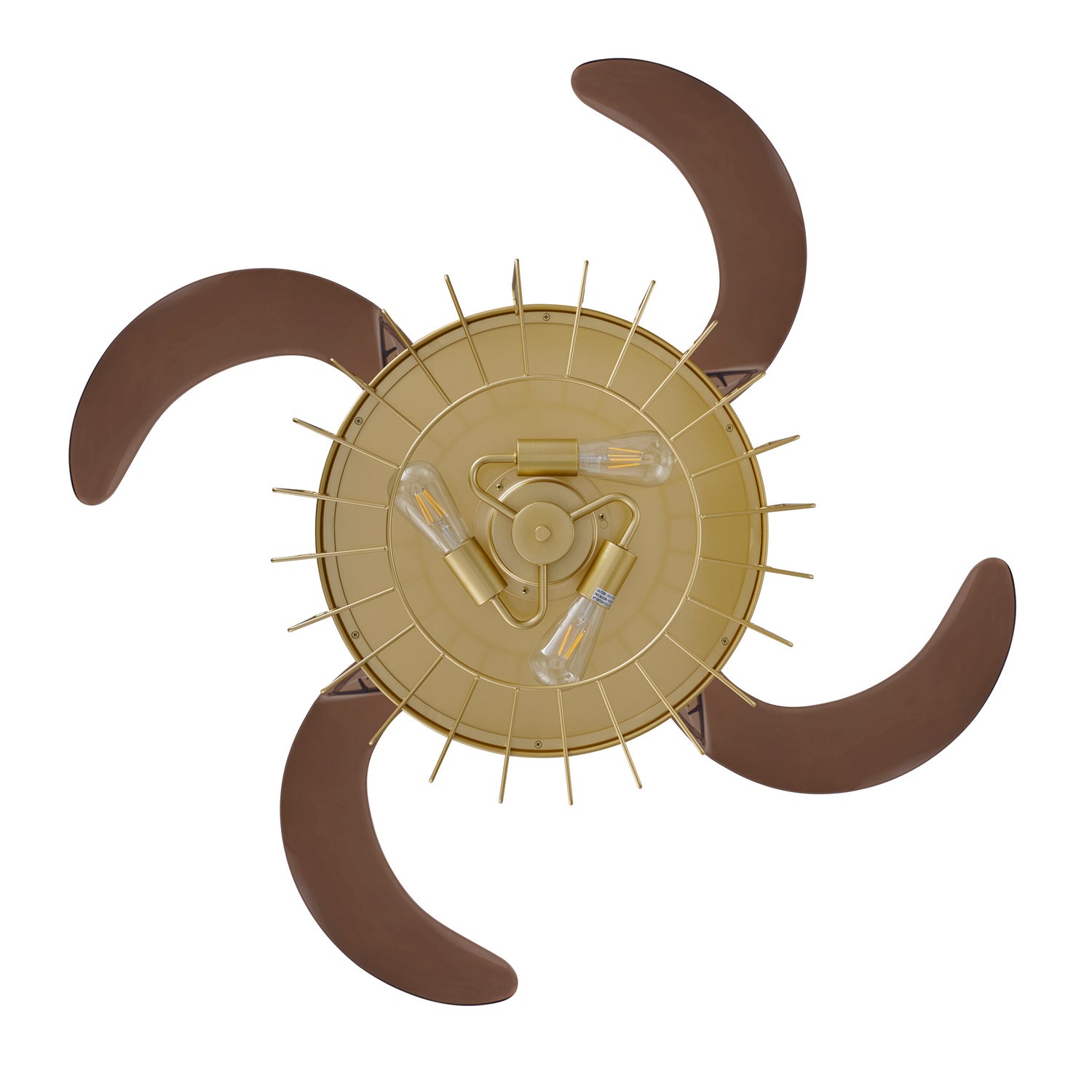 Beacon Lighting - 51104101 - 48``Ceiling Fan - Sheridan - Antique Gold