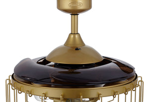 Beacon Lighting - 51104101 - 48``Ceiling Fan - Sheridan - Antique Gold