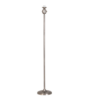 Meyda Tiffany - 69326 - One Light Floor Base - Deco - Brushed Nickel