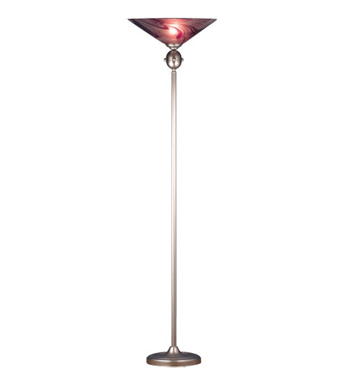 Meyda Tiffany - 70845 - One Light Torchiere - Metro - Craftsman Brown